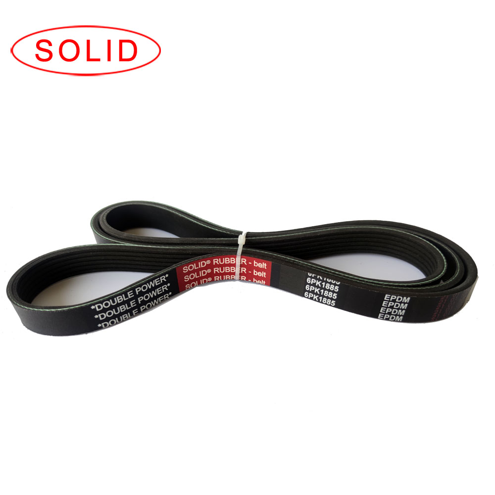 EPDM poly rib PK v belt 6PK v-ribbed automotive ribbed v belt for AUDI 6PK1885 078903137AR